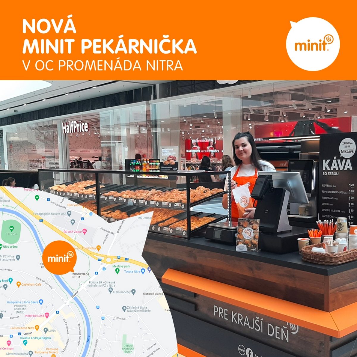 Minit FB nitra promenada