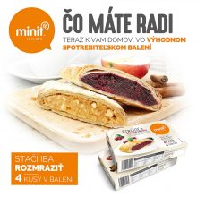 Štrúdľa 4x - spotrebiteľské balenie